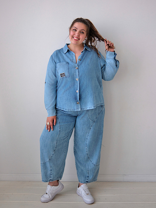 Рубашка деним RuSkin  